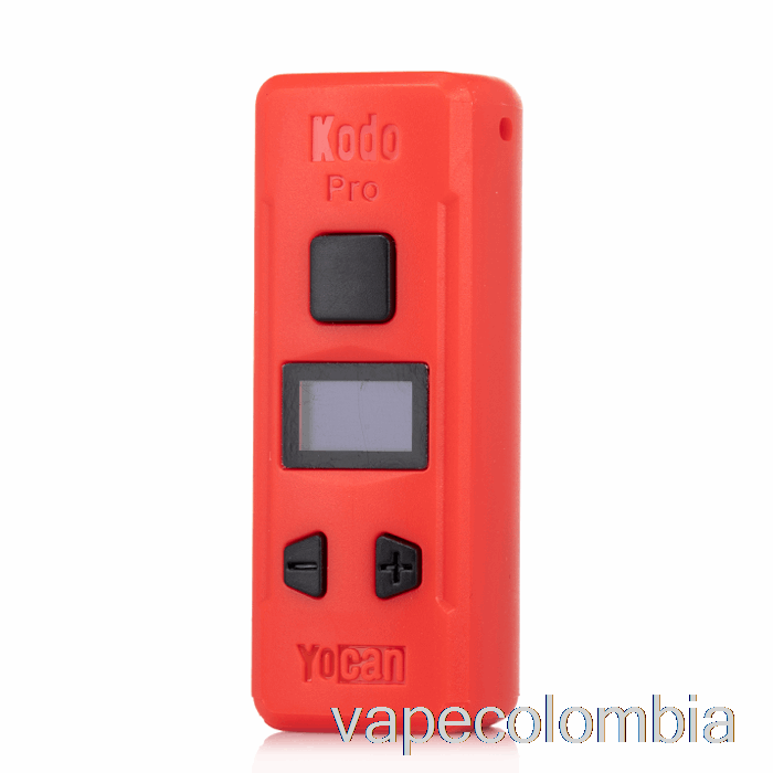 Kit Vape Completo Yocan Kodo Pro Vaporizador Rojo